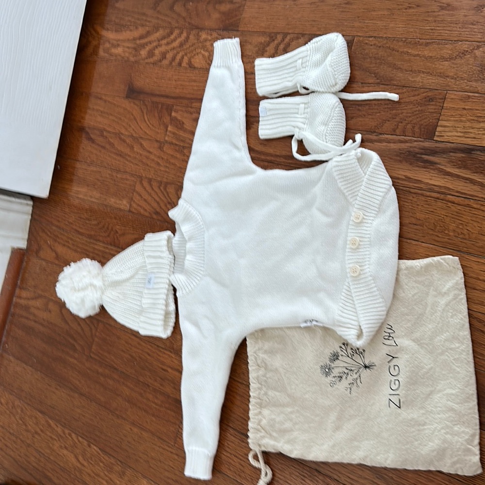 Ziggy Lou Newborn Photo Outfit Set 0-3
